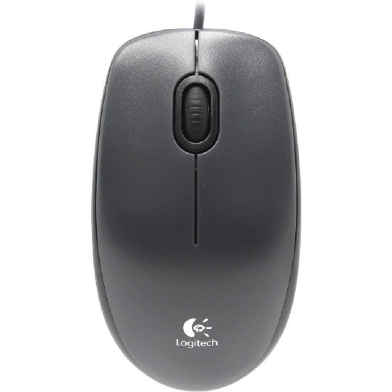 Мышь компьютерная Logitech Logitech Mouse M100 Black USB (910-001604)