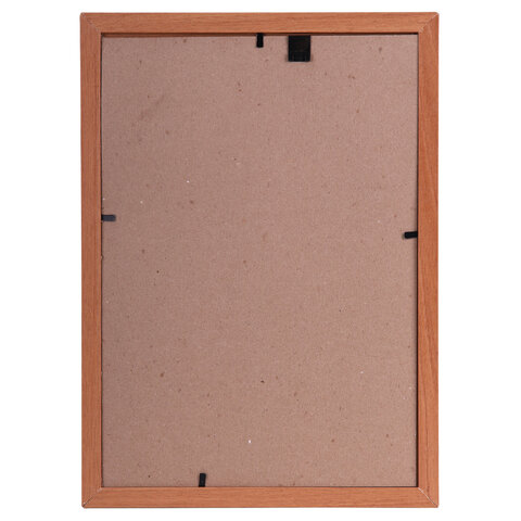 Рамка 21×30 см небьющаяся, КОМПЛЕКТ 3 шт., багет 17 мм МДФ, STAFF «Carven», цвет светлое дерево