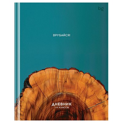 Дневник 1-11 кл. 40л. (твердый) BG «Врубайся», матовая ламинация