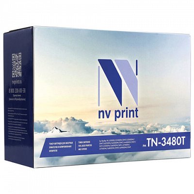 Картридж лазерный NV PRINT (NV-TN3480) для BROTHER HL-L5000D/L5100DN/L5200DW, ресурс 8000 страниц