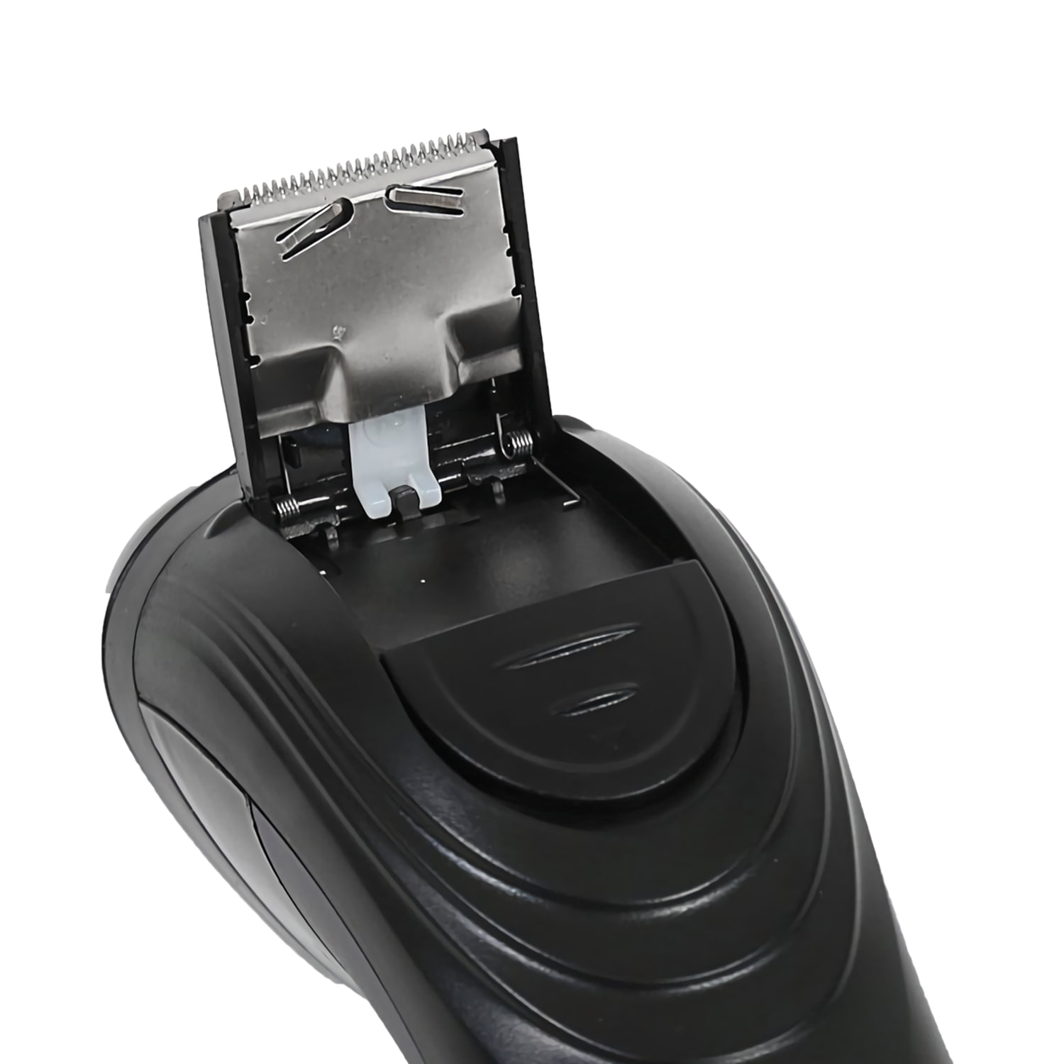 Электробритва SCARLETT SC-SH65R55, 3 головки, аккумулятор, самозатачивающиеся лезвия, триммер, черная