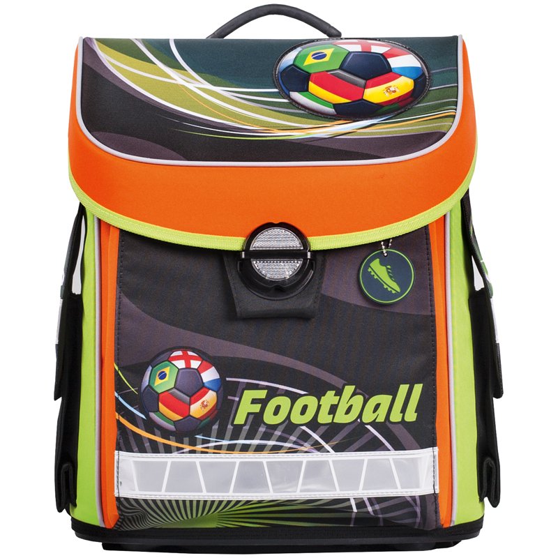 превью Ранец Hatber Premium «Football» 36×30×16см, 2 отделения, 2 кармана, анатомическая спинка