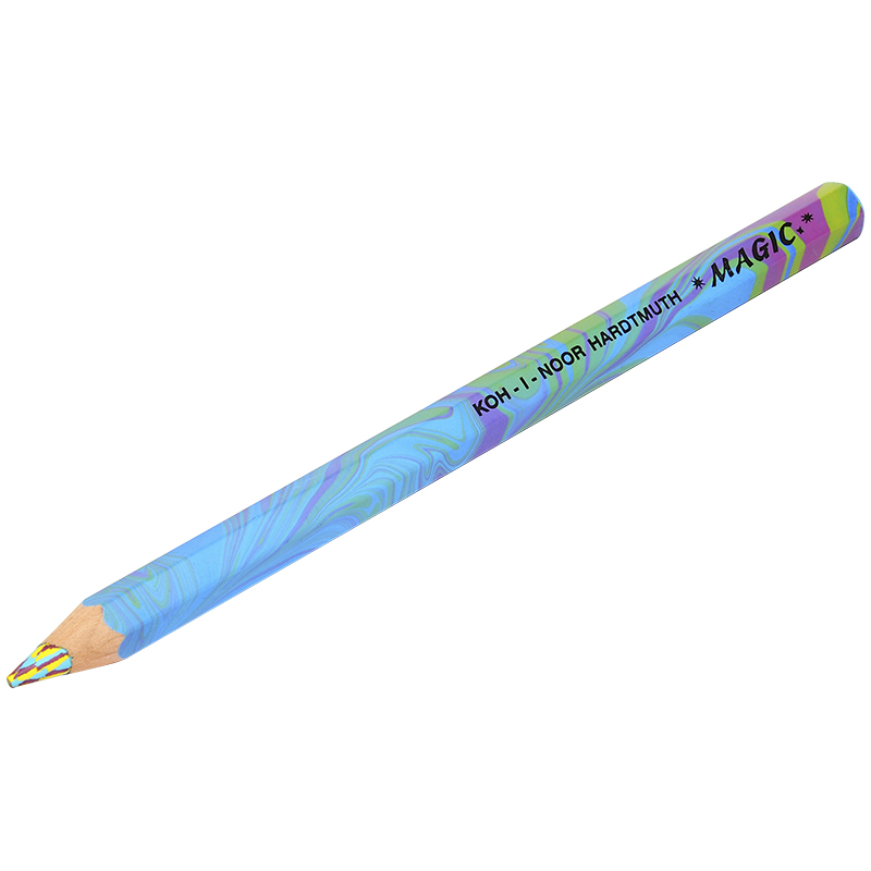 Карандаш с многоцветным грифелем KOH-I-NOOR, 1шт., Magic «Tropical», 5.6 мм, заточенный