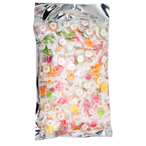 Карамель леденцовая SUNNY CANDYмикс вкусов с аскорбинкойв индивидуальной упаковке1000 г