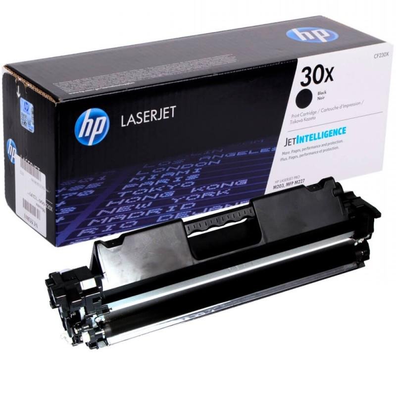 Тонер-картридж HP 30X CF230X черный повышенной емкости