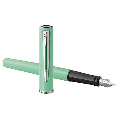 Ручка перьевая Waterman «Allure Pastel Green» синяя, 0.8мм, подарочная упаковка