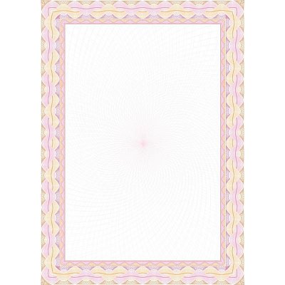Сертификат-бумага Attache красная рамка (А4, 120 г/кв. м, 50 листов в упаковке)