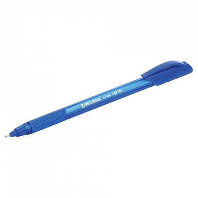 Ручка шариковая масляная BRAUBERG «Extra Glide GT Tone», СИНЯЯ, узел 0.7 мм, линия письма 0.35 мм