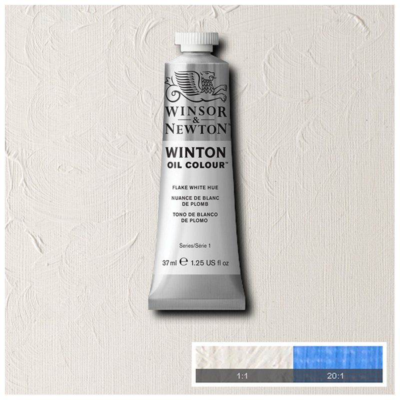 Краска масляная художественная Winsor&Newton «Winton», 37мл, туба, белый свинец