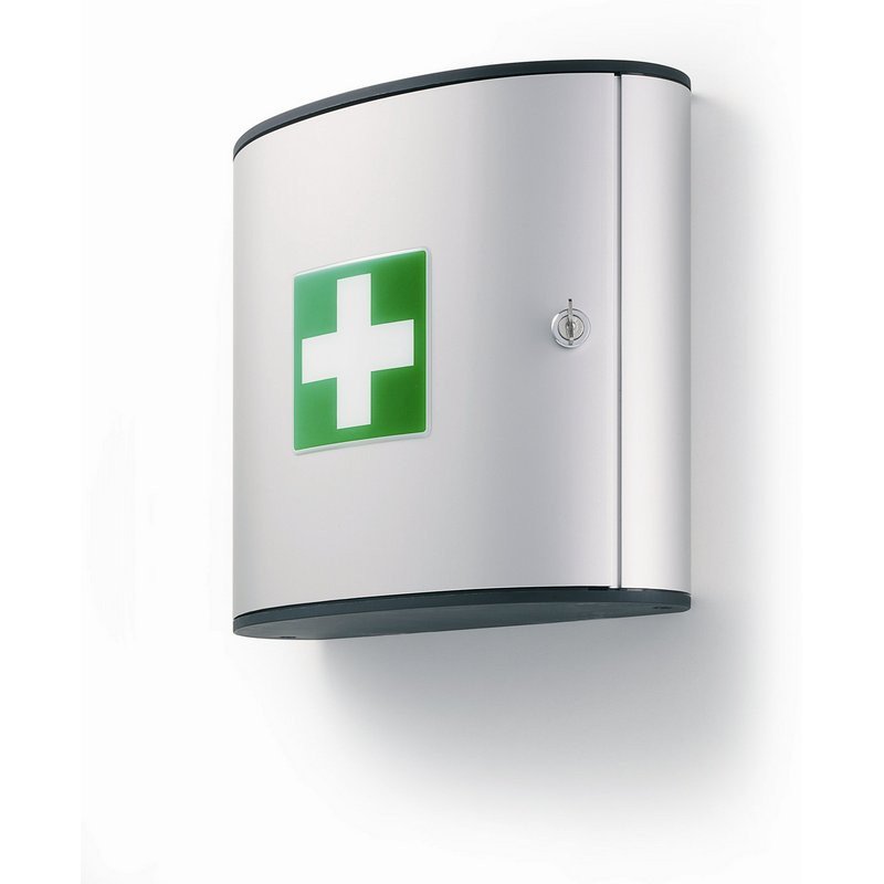 Аптечка металлическая Durable 1970-23 (без наполнения, 280 x 118 x 302 ...