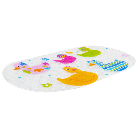 Коврик противоскользящий для ванной детский, УТЯТА, 69×39 см, 1 шт., BRAUBERG KIDS
