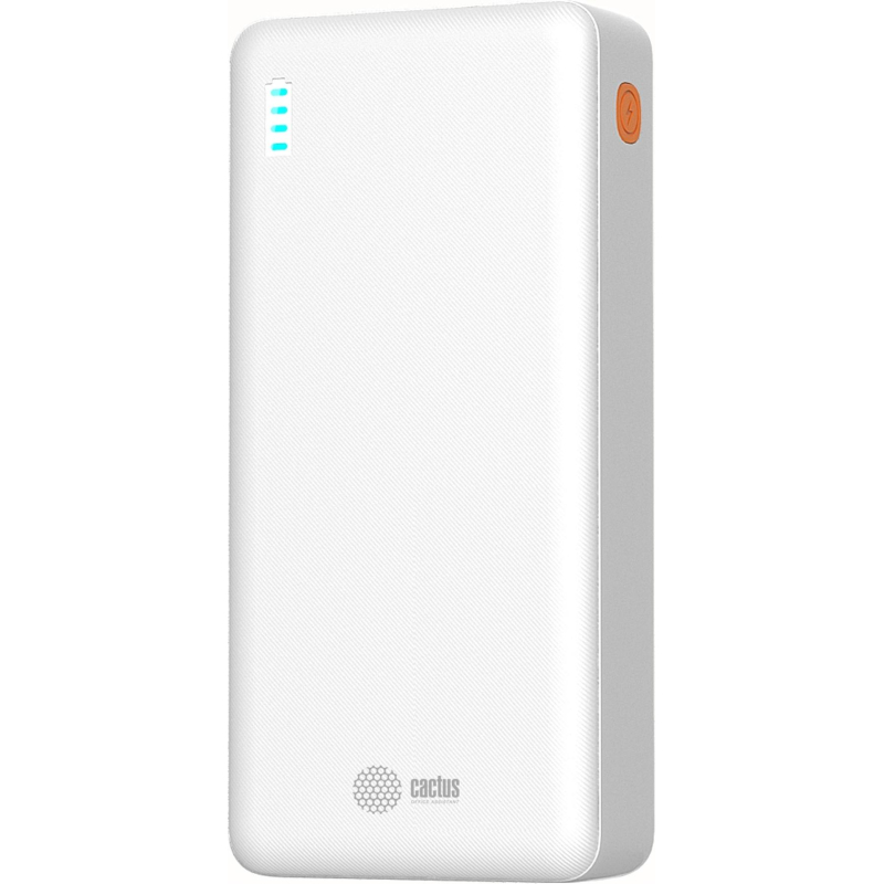 Внешний аккумулятор Cactus CS-PBFSEA-20000 20000mAh 4.5A USB-A/2xUSB-C бел