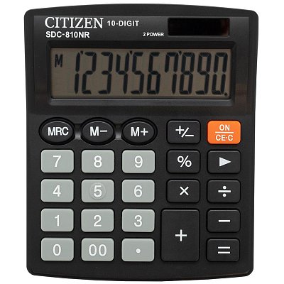 Калькулятор Citizen SDC810BN