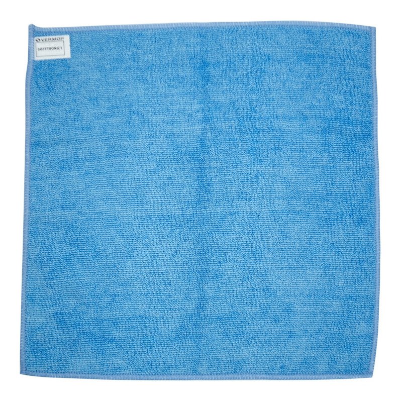 превью Салфетка хозяйственная Vermop Softtronic1 микроволокно 32×32см 852501 синяя