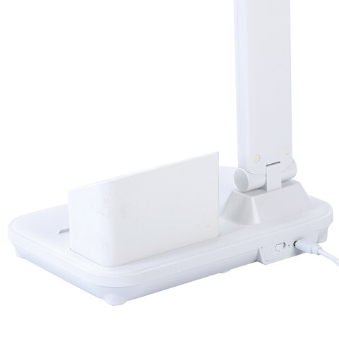 Настольная лампа / светильник беспроводная SONNEN PT-401, органайзер, USB, LED, 5 Вт, 3 режима