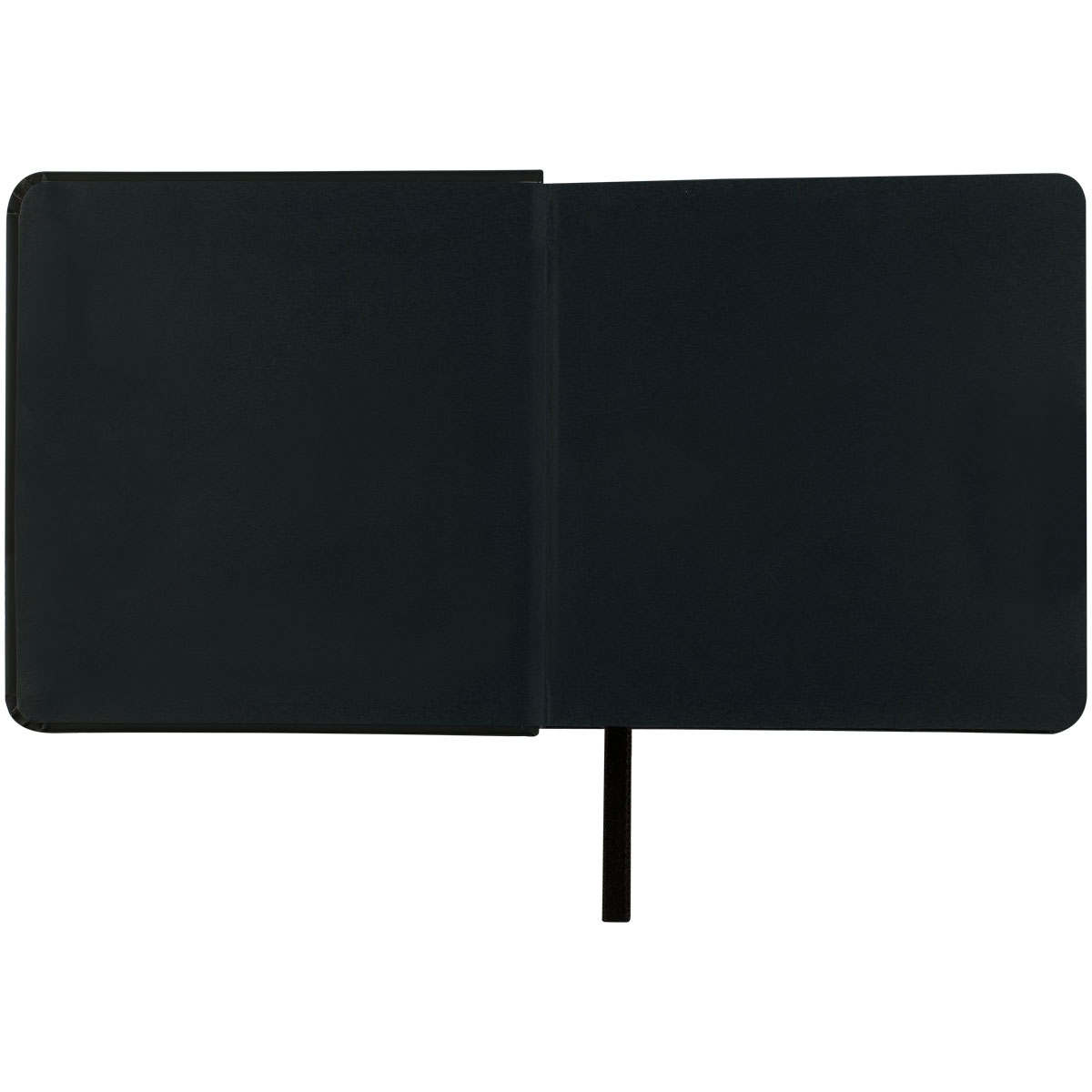 Скетчбук 80л., 120×120 Гамма «Студия», черный, твердая обложка, на резинке, черная, 140г/м2