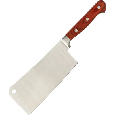 Нож рубак лез 170 мм толщ 2 мм 3Cr13 с деревянной ручкой