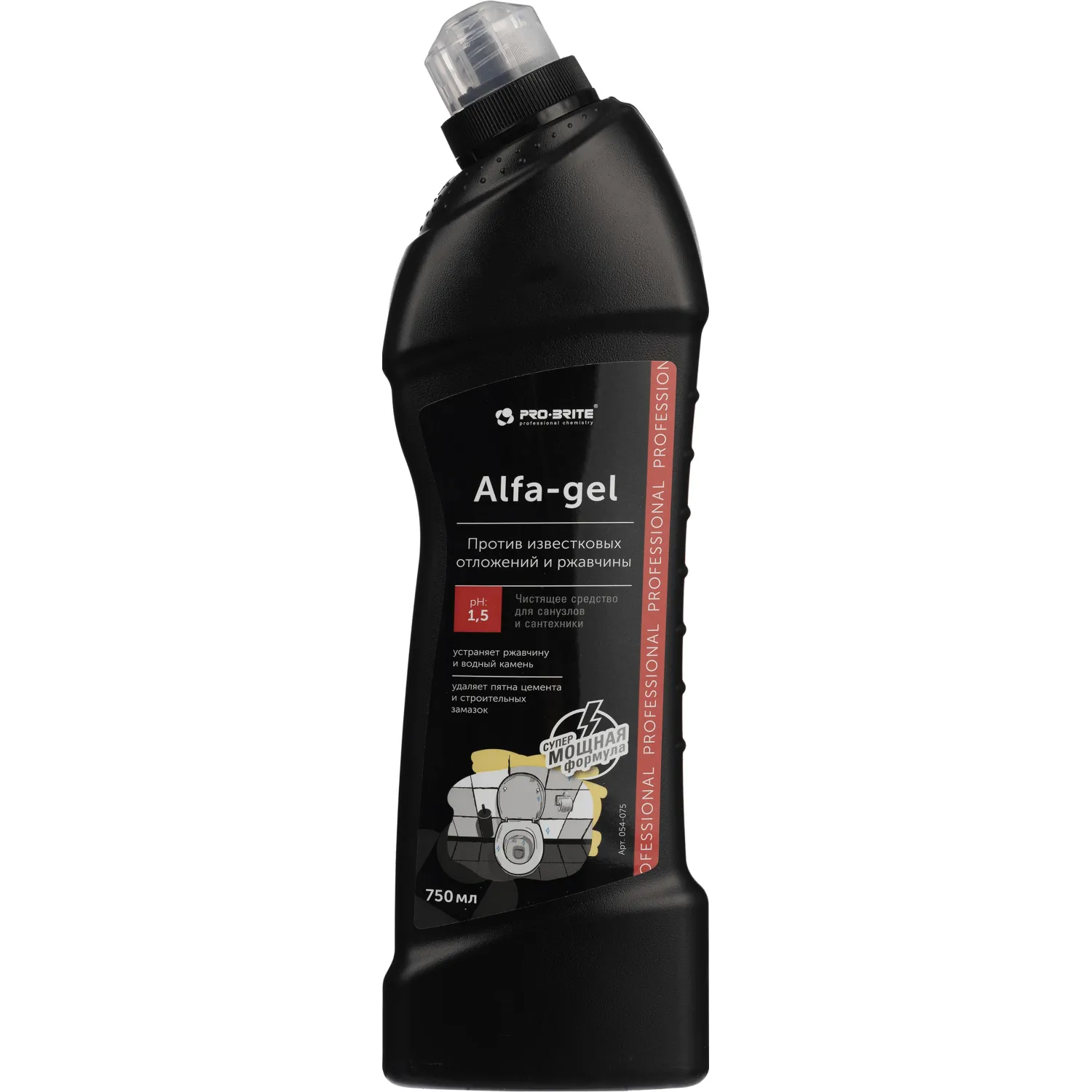 Средство для сантехники чистящее Pro-Brite Alfa-Gel 0.75 л