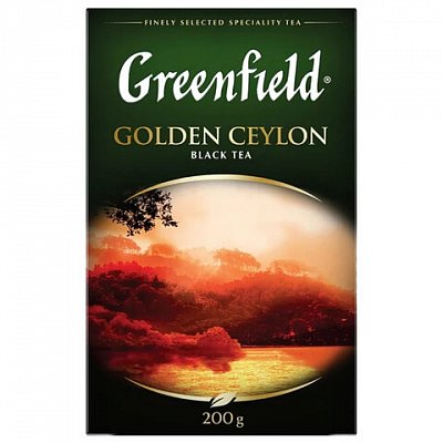 Чай Greenfield Golden Ceylon черный 200 г