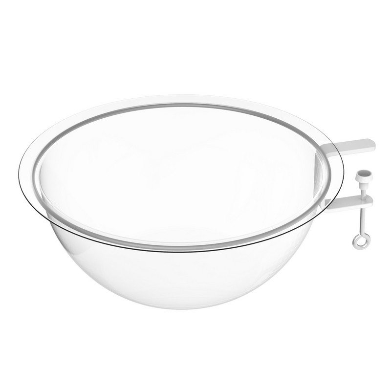 превью Дисплей полукруглый пластиковый для мелкого товара (струбцина и нижняя часть)