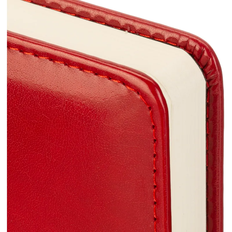 Ежедневник недатированный A5 PRESTIGE красный, 160л 3-352/04