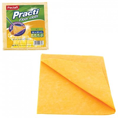 Тряпка для мытья пола PACLAN «Practi», вискоза, 50×60 см