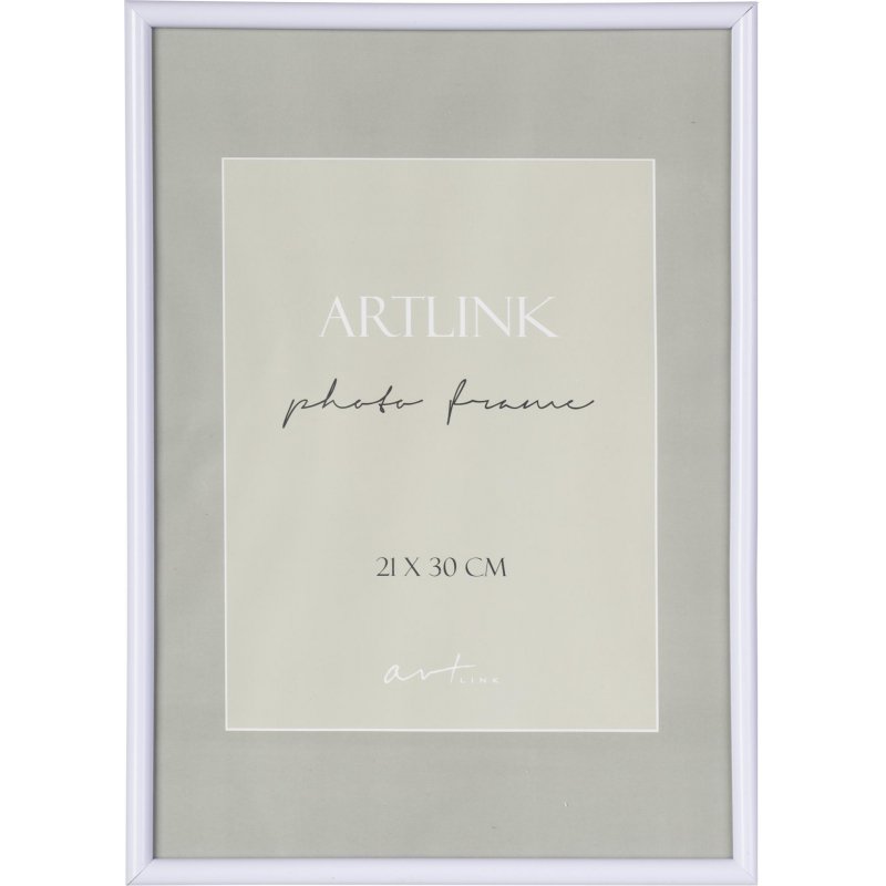 Рамка Decoline White А4 21×29.7 см пластиковай багет 10 мм белая