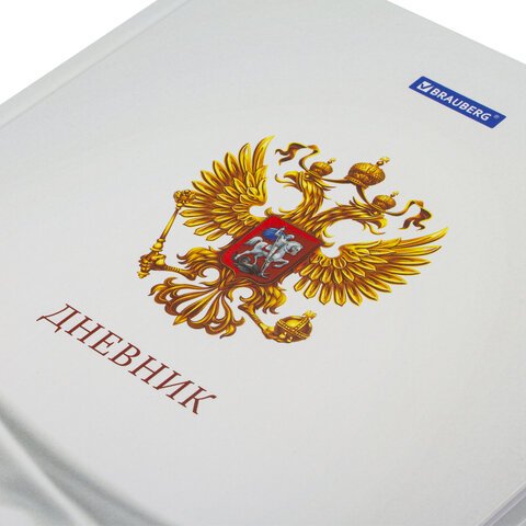 Дневник 1-11 класс, твердый, BRAUBERG, ламинация, цветная печать, РОССИЙСКОГО ШКОЛЬНИКА-4.106052