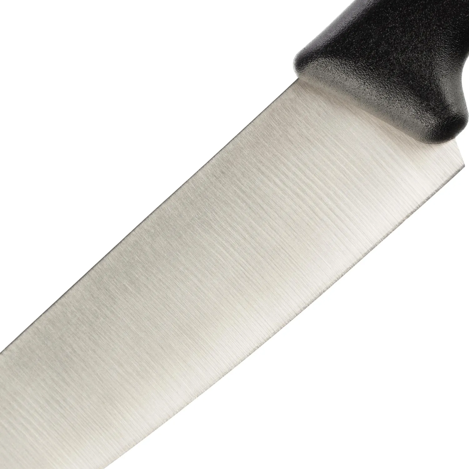 Нож универсальный лез 200 мм толщ 2 мм 3Cr13 черная пластиковая ручка