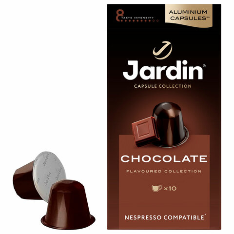 превью Кофе в капсулах JARDIN «Chocolate» для кофемашин Nespresso10 порций