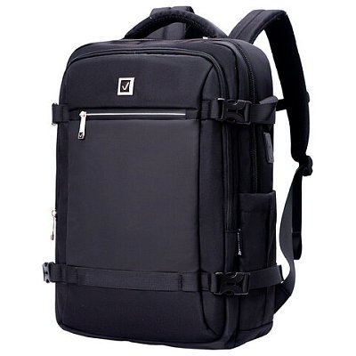Рюкзак BRAUBERG FUNCTIONAL с отделением для ноутбука, 2 отделения, USB-порт, Solid, 46×31х15 см