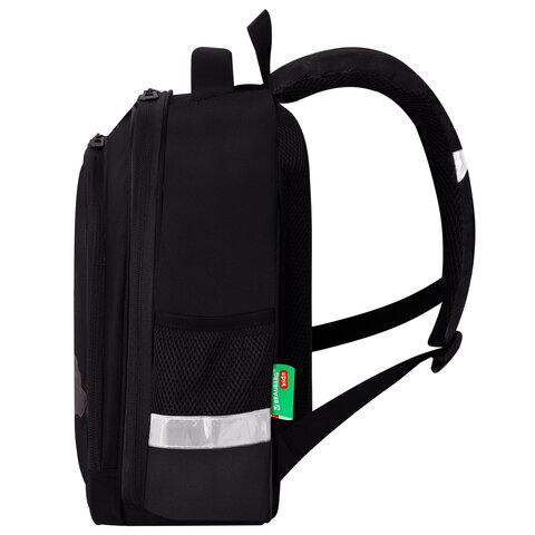 Ранец BRAUBERG KIDS STANDARD, 2 отделения, Terrible fighters, 36×28х14 см