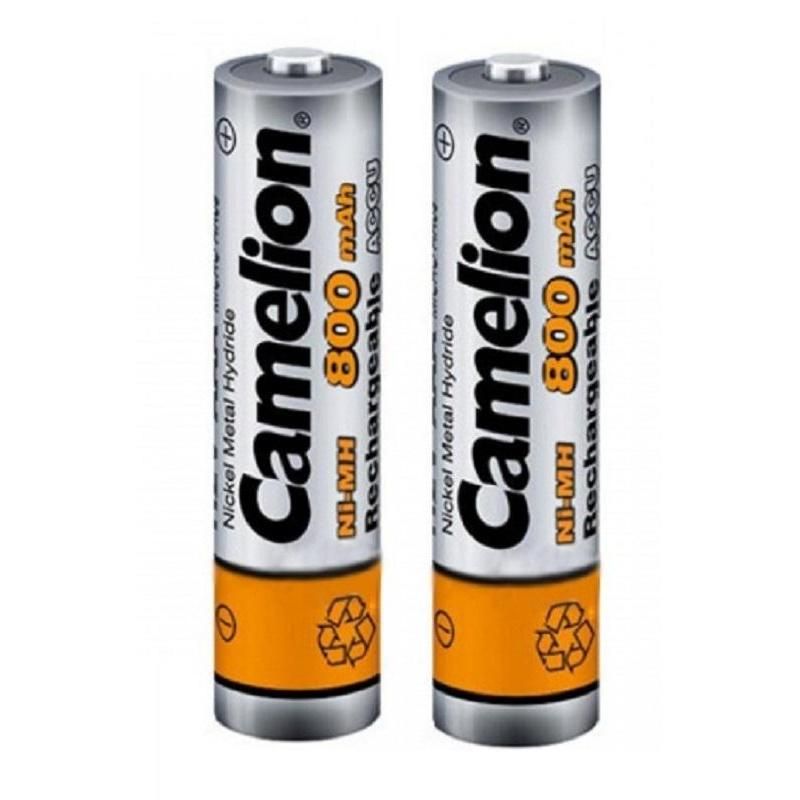 Аккумулятор AAA 800 мАч Camelion 2 штуки в упаковке Ni-Mh