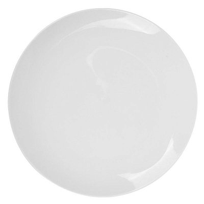 Тарелка Tvist Ivory без бортов 204мм фарфор, белый, фк4005