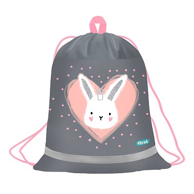 Мешок для обуви 1 отделение Först «Little Friend», 360×460мм, вентиляционная сеточка, светоотражающая полоса