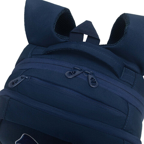 Рюкзак GRIZZLY школьный, анатомическая спинка, 2 отделения, для девочек, «VELVET BOW», 39×26х17 см