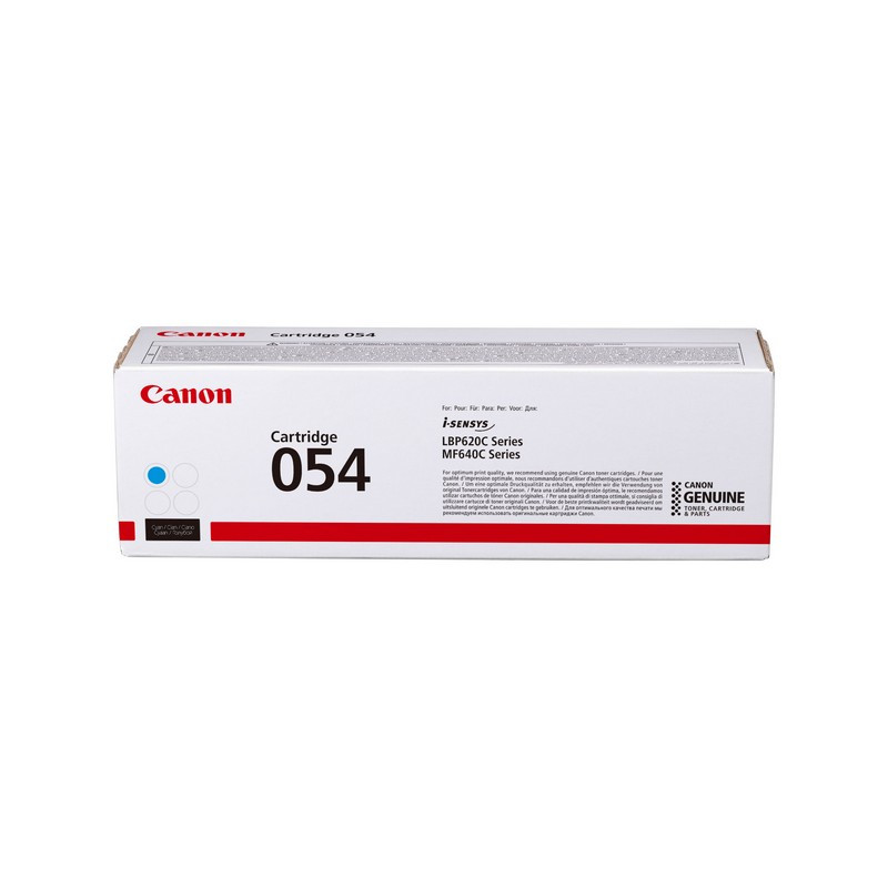 превью Картридж лазерный Canon 054 C 3023C002 голубой оригинальный