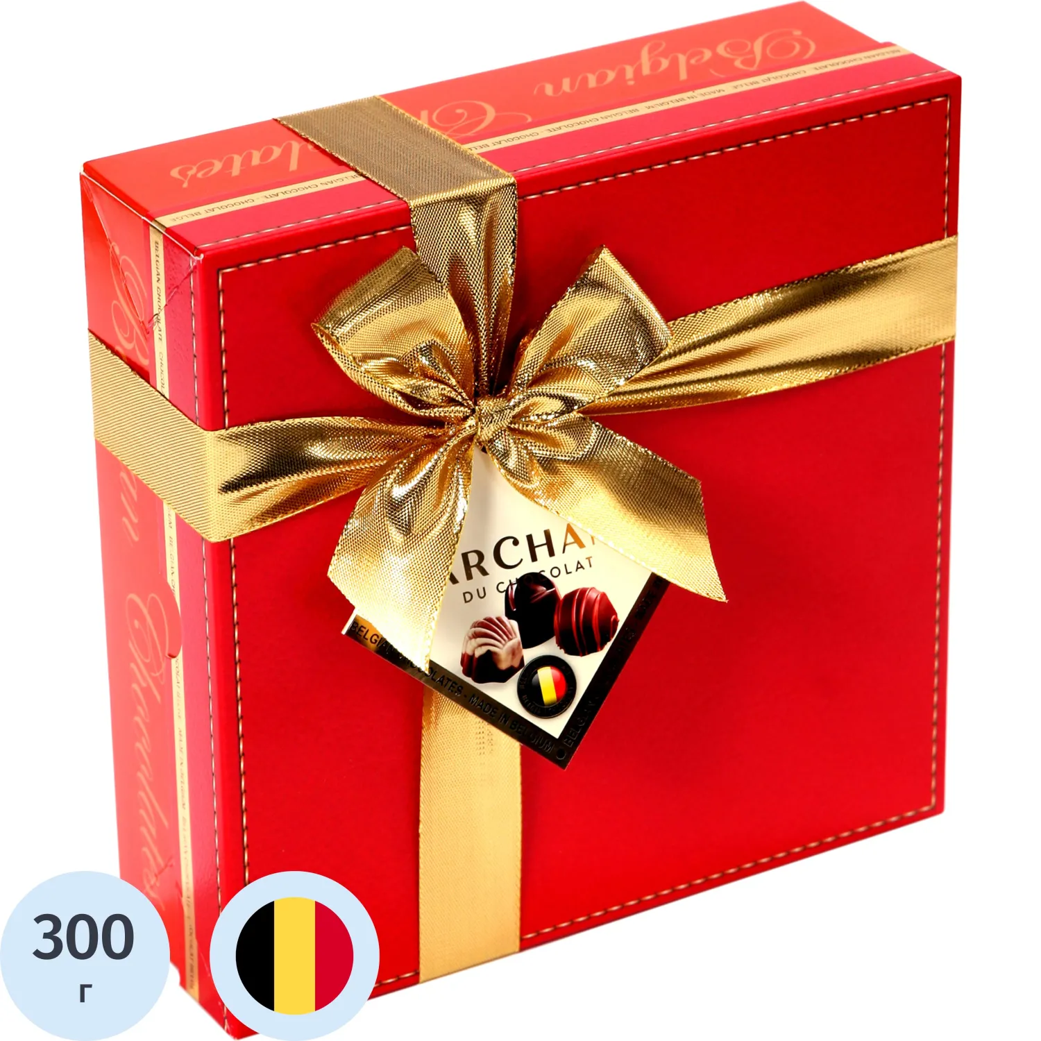 превью Конфеты MarChand Пралине, 300г (в золотой или в красной упаковке)