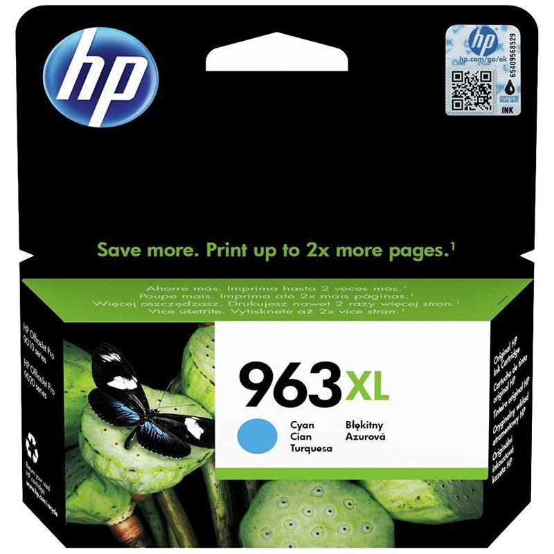 превью Картридж струйный HP 963XL 3JA27AE гол. пов. емк. OJ Pro 9010/9020