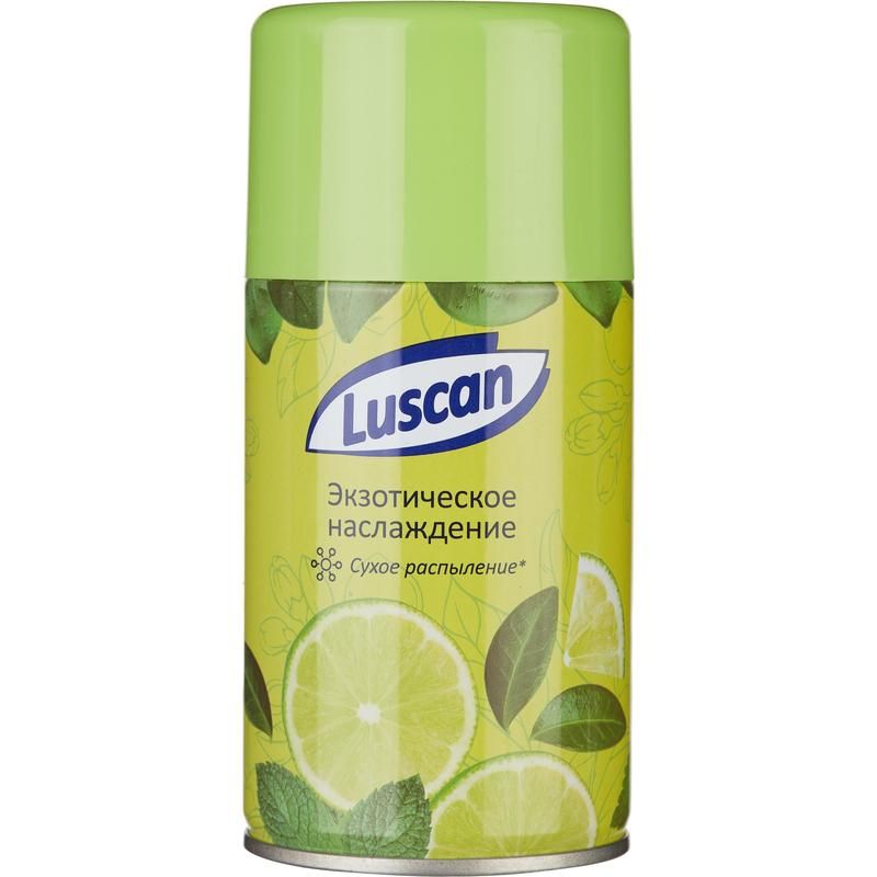 превью Сменный баллон для автоматического освежителя Luscan Экзотическое наслаждение 250 мл