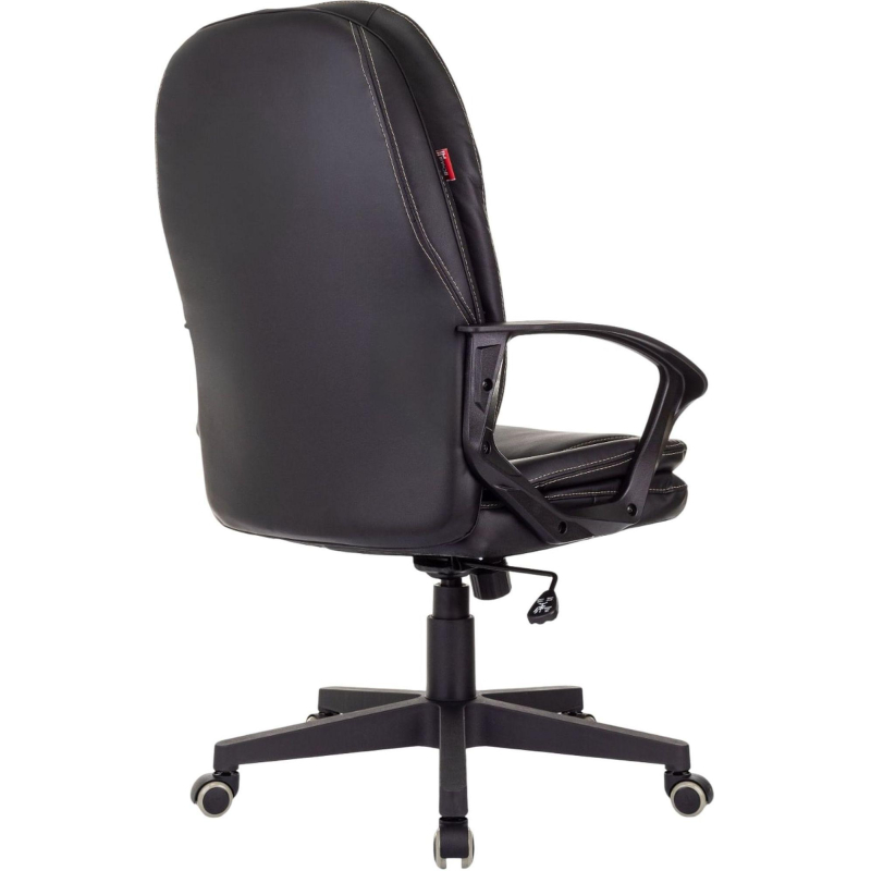 Кресло VB_EChair 668 PU черный эко. кожа крестов. пластик