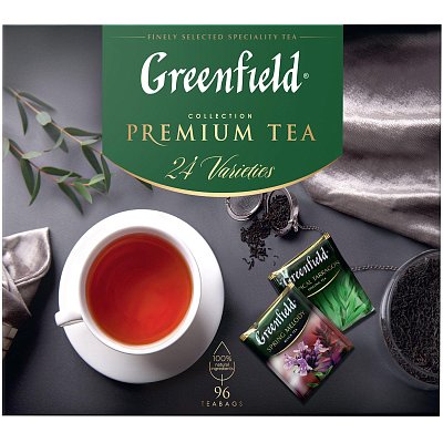 Чай Greenfield Premium Tea Collecton 24 сорта, 96пак 1782-08