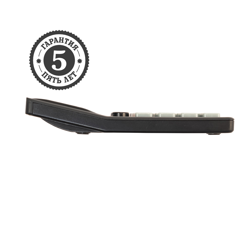 Калькулятор настольный Citizen SDC-812NR, 12 разрядов, двойное питание, 102×124×25мм, черный