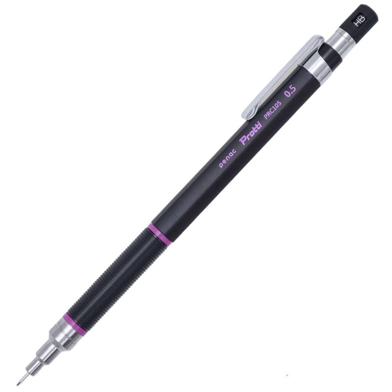 Карандаш механический PENAC PROTTI PRC 105 0.5мм НВ черн/малин MP0105-LV-32