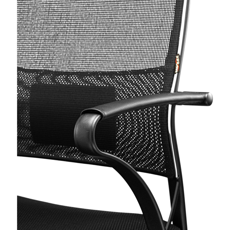 Конференц-кресло MT_Sit Air-180/Km00/Wh00/K15bL(F58), черный