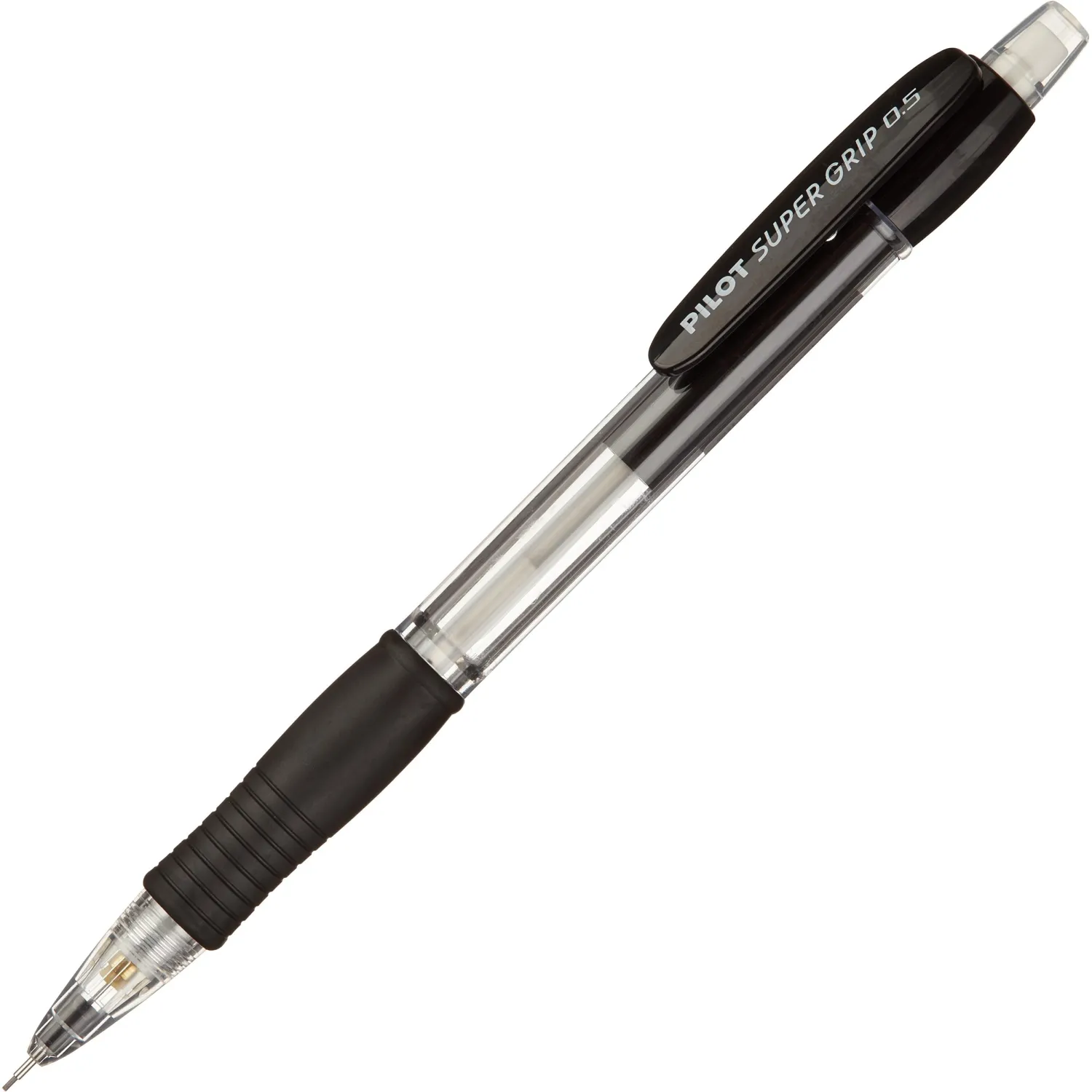 Карандаш механический чёрный Pilot H-185 0.5 мм с ластиком