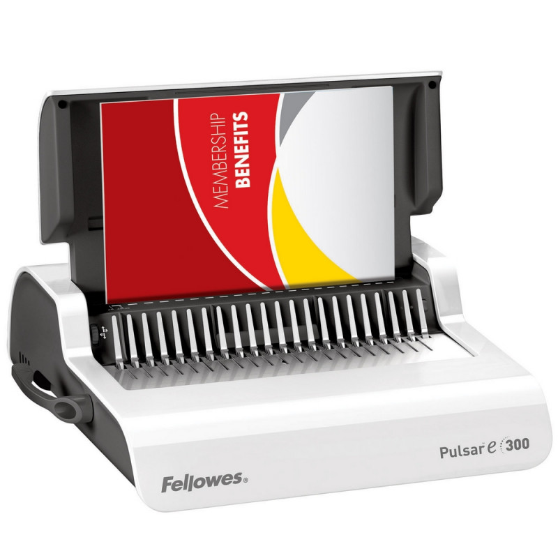 Брошюровщик Fellowes Pulsar-E, до300мм, А4 до15л./ до300л., электр, пл. пруж