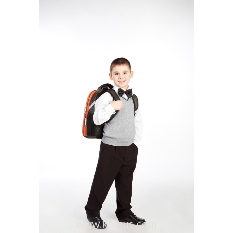 Ранец №1 School анатомический Basic T-Rex (неоновая подсветка корпуса на пульте д/у)