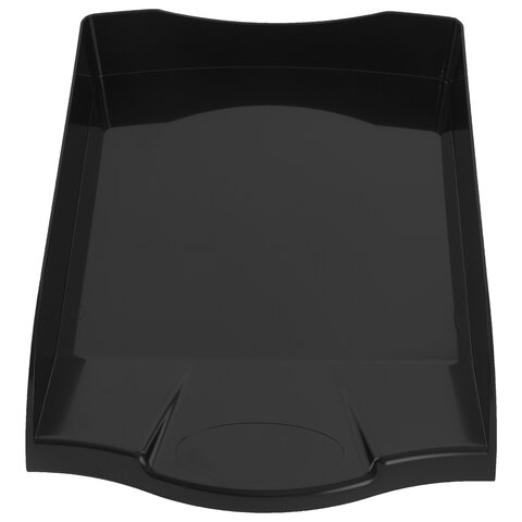 Лоток горизонтальный для бумаг BRAUBERG «Delta»A4 (340×270х60 мм)черный237268