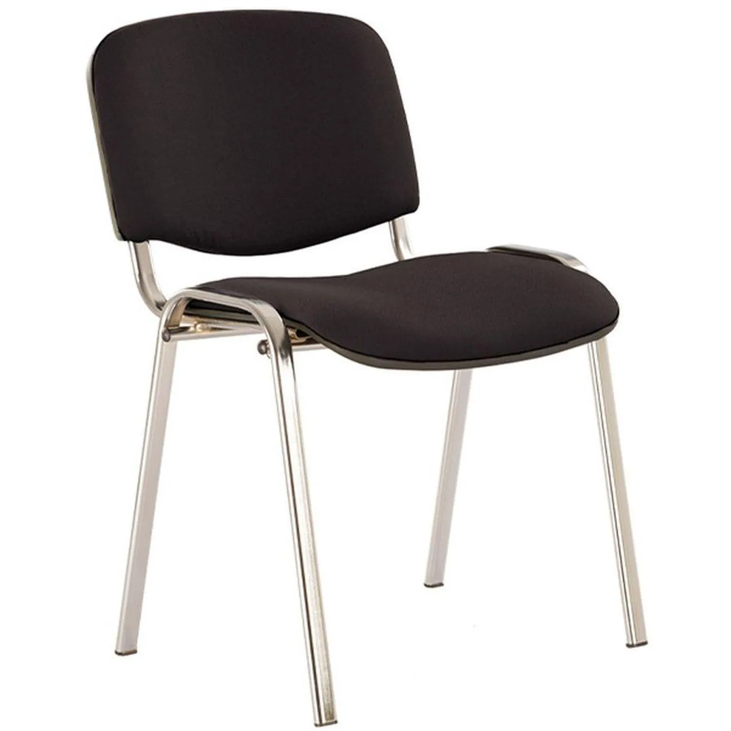 превью Стул офисный Easy Chair Изо/Iso чёрный (ткань, металл) (9745)